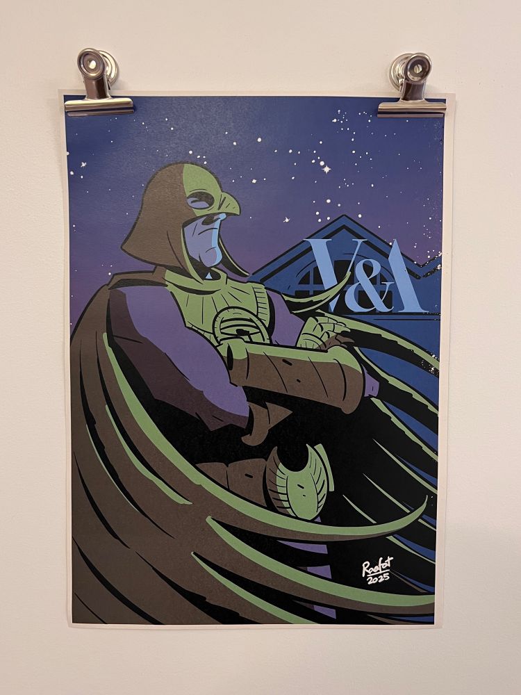 Print out of a sketch of Horus