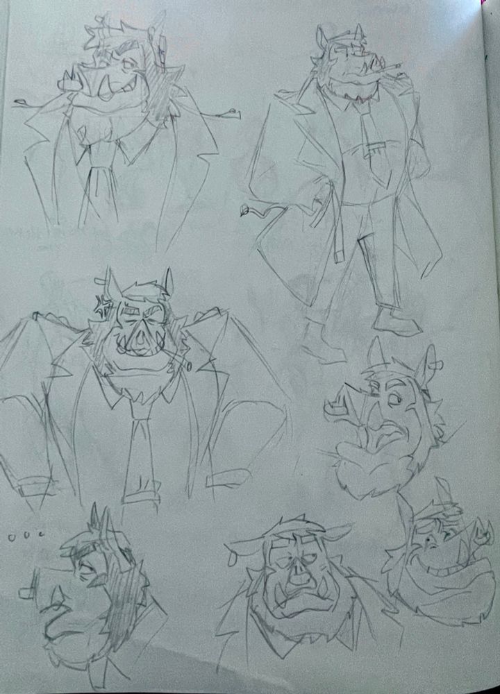 Frank Bellows, a character from @blazingcheeks.bsky.social’s webcomic, Dusk Acres