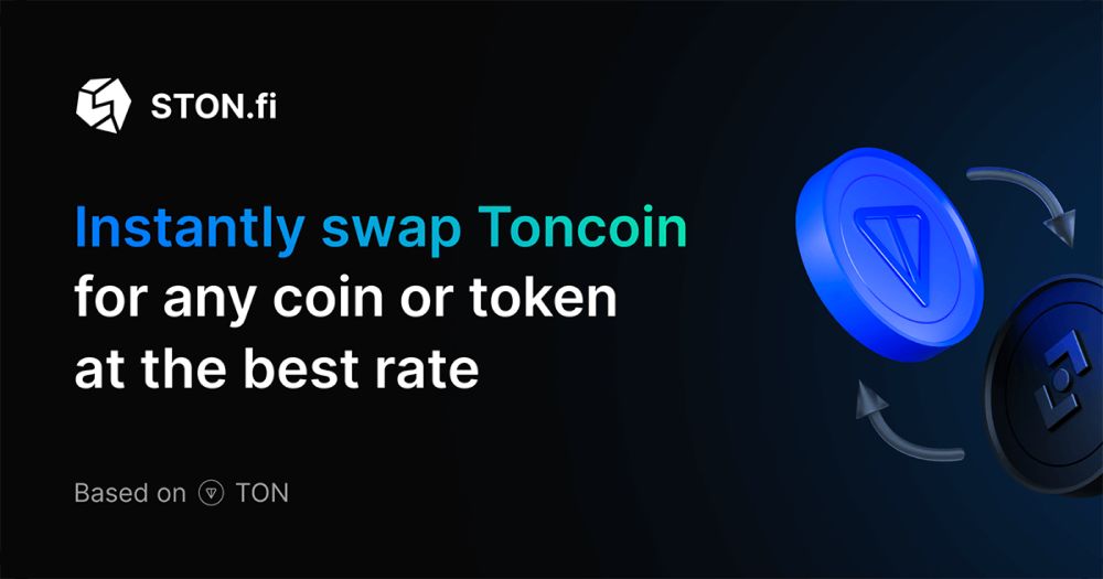 STON.fi – DEX for TON blockchain