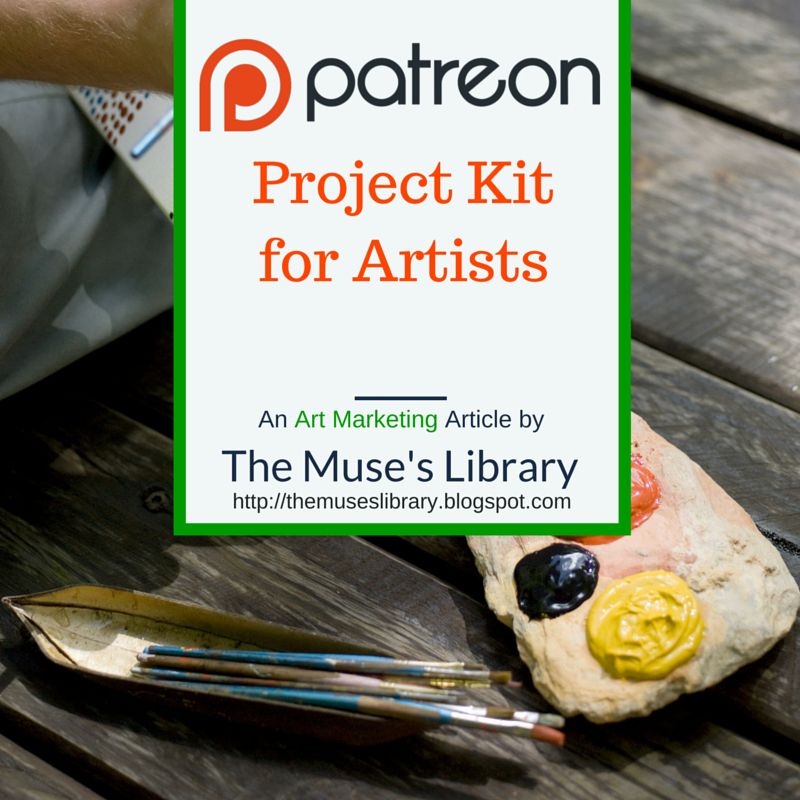 A cover graphic of an article written by The Muse's Library about Patreon best practices and tips.