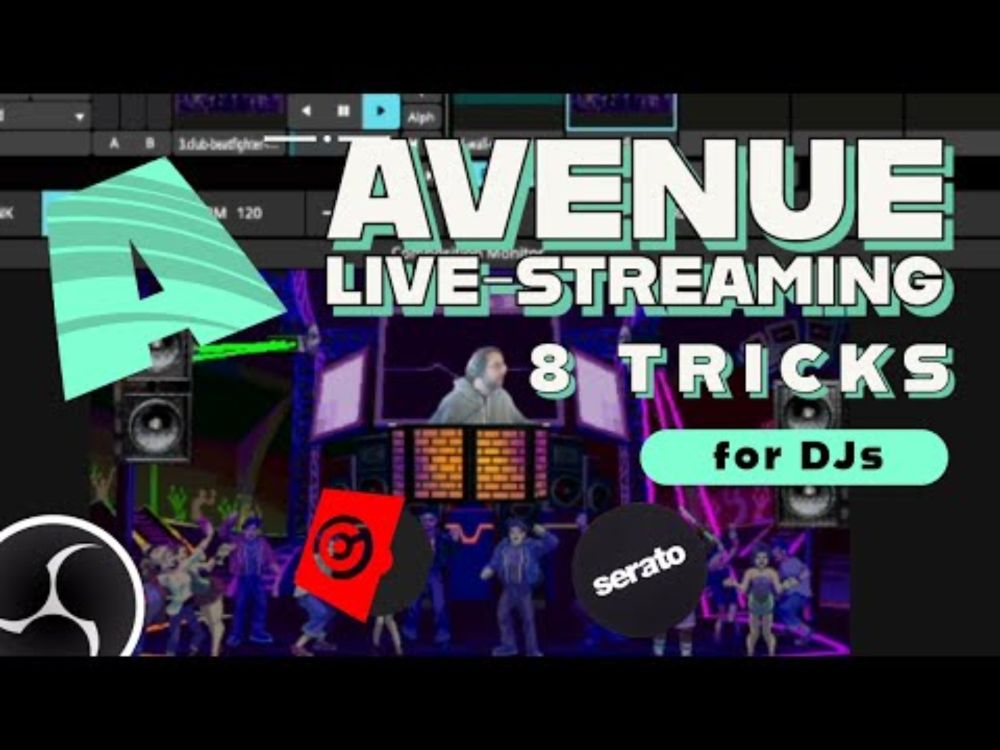Stream your DJ sets with Resolume Avenue & OBS