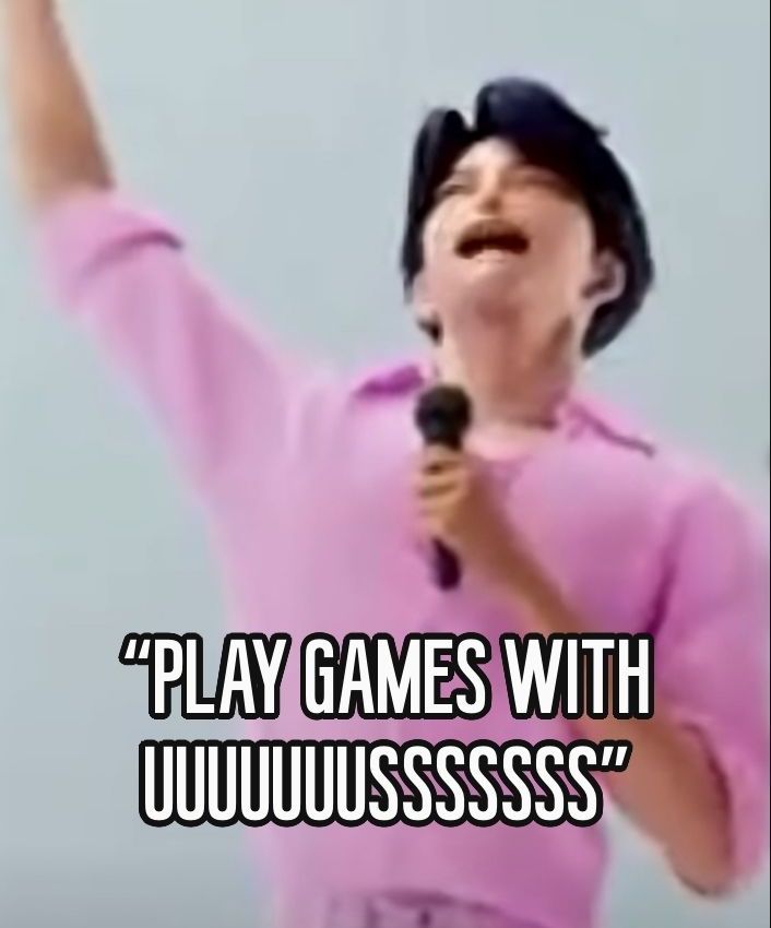 Jinu screaming PLAY GAMES WITH UUUUUUUSSSSSSSS