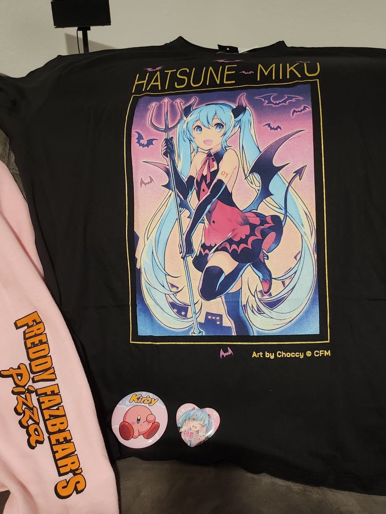 Hatsune Miku and Kirby