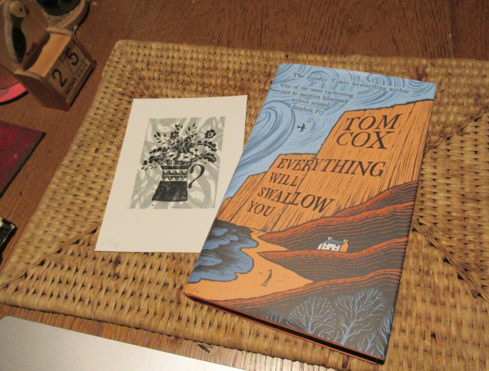 A picture of Tom Cox's book Everything Will Swallow You.