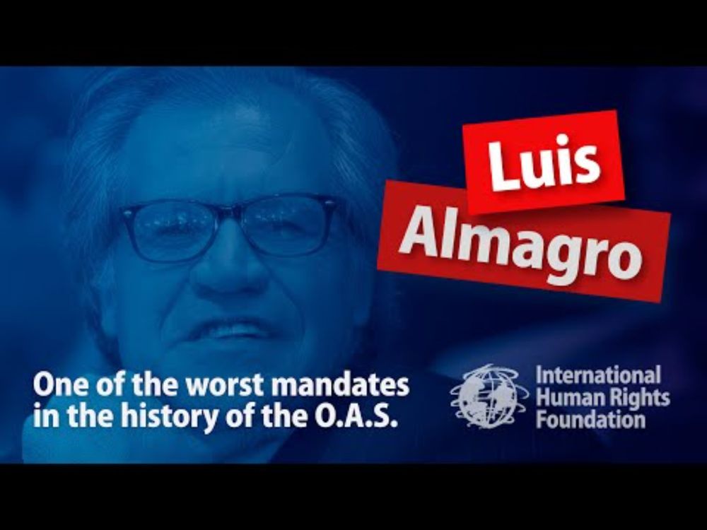 The departure of Luis Almagro. One of the worst mandates in the history of the O.A.S.