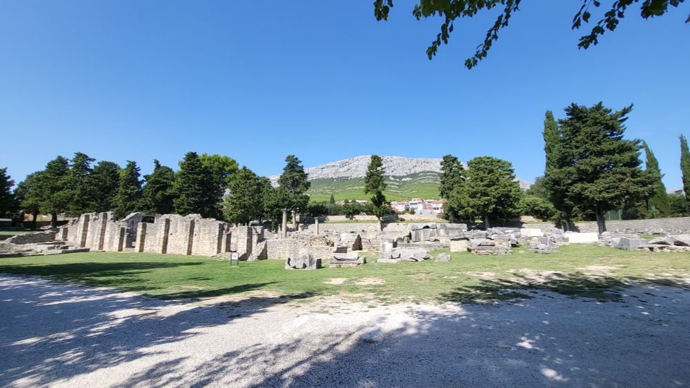 Salona, the capital of the Roman province of Dalmatia (today Solin near Split, Croatia)