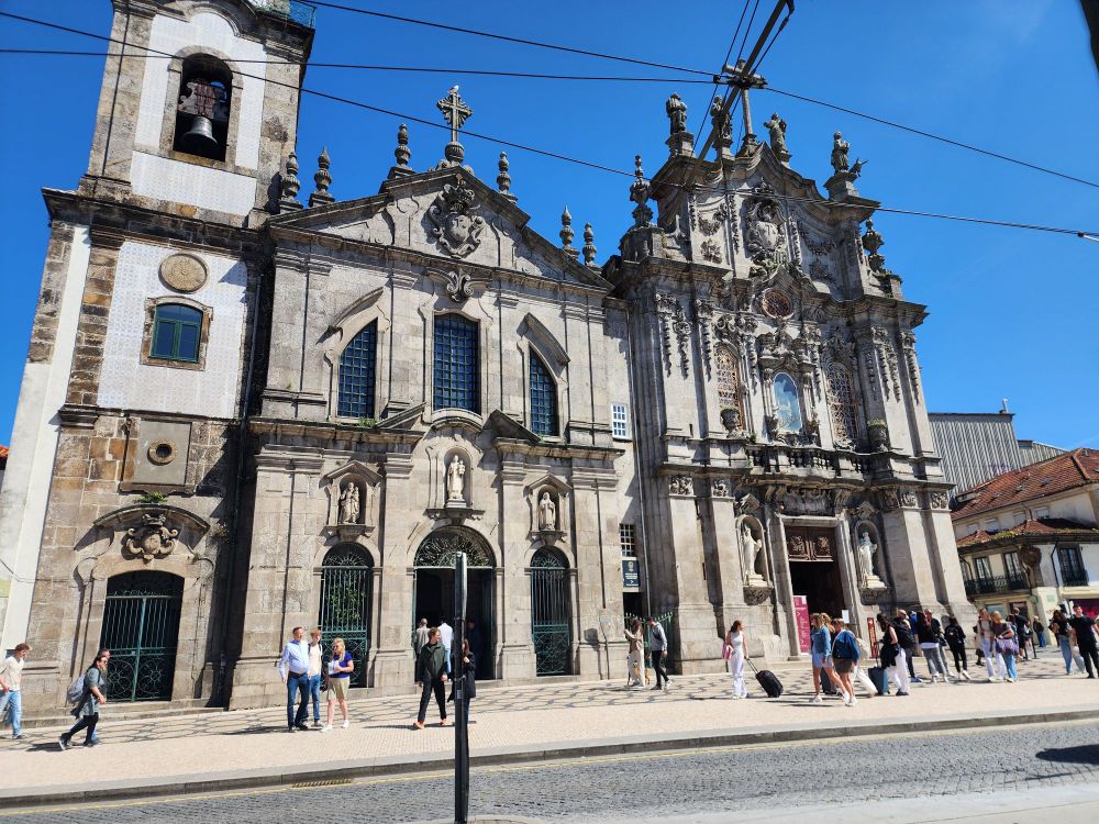 Carmo church in Porto.