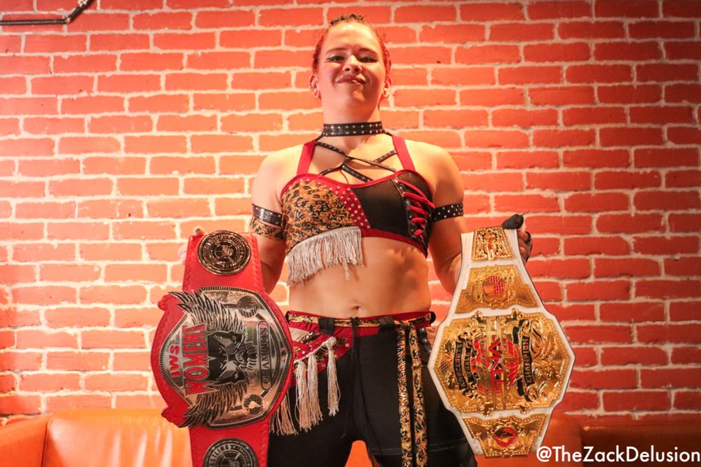Masha Slamovich - IWS Women’s and TNA Knockouts Champion

Taken at IWS