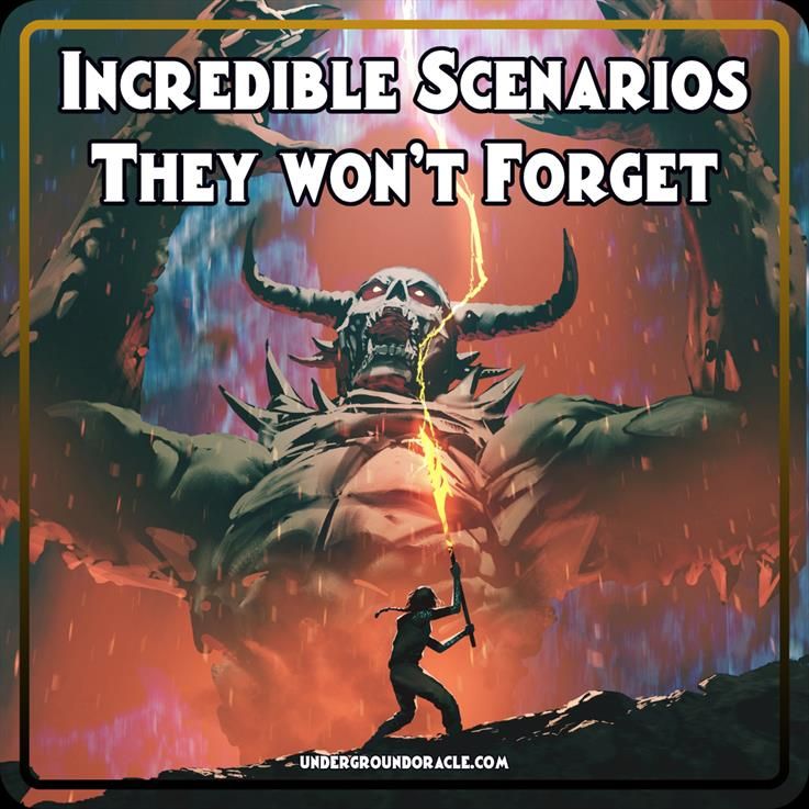 An ad card from Underground Oracle Publishing for their newsletter.  It features art by Tithi Luadthong. 