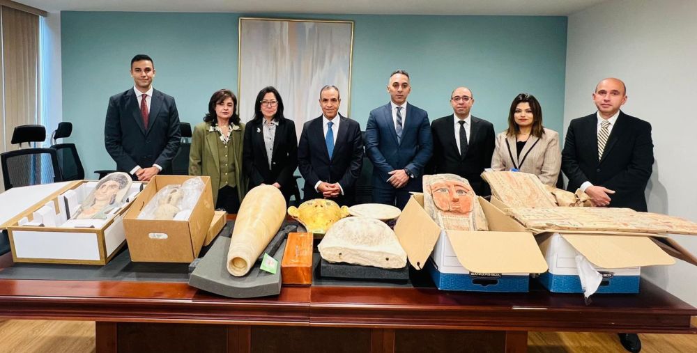 Egypt recovers several artifacts from the US - Egypt Independent