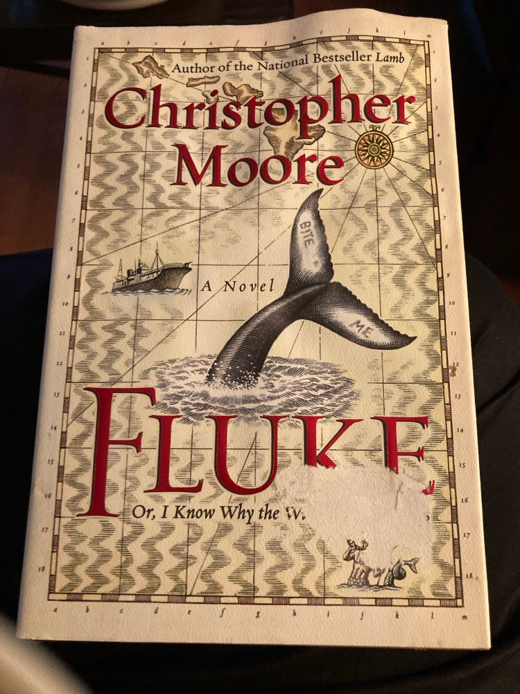 Fluke: Or, I Know Why the Winged Whale Sings by Christopher Moore.