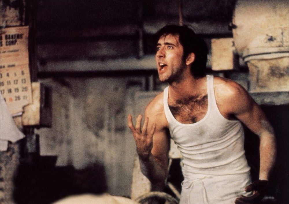 Nick Cage, age 23, funny as hell