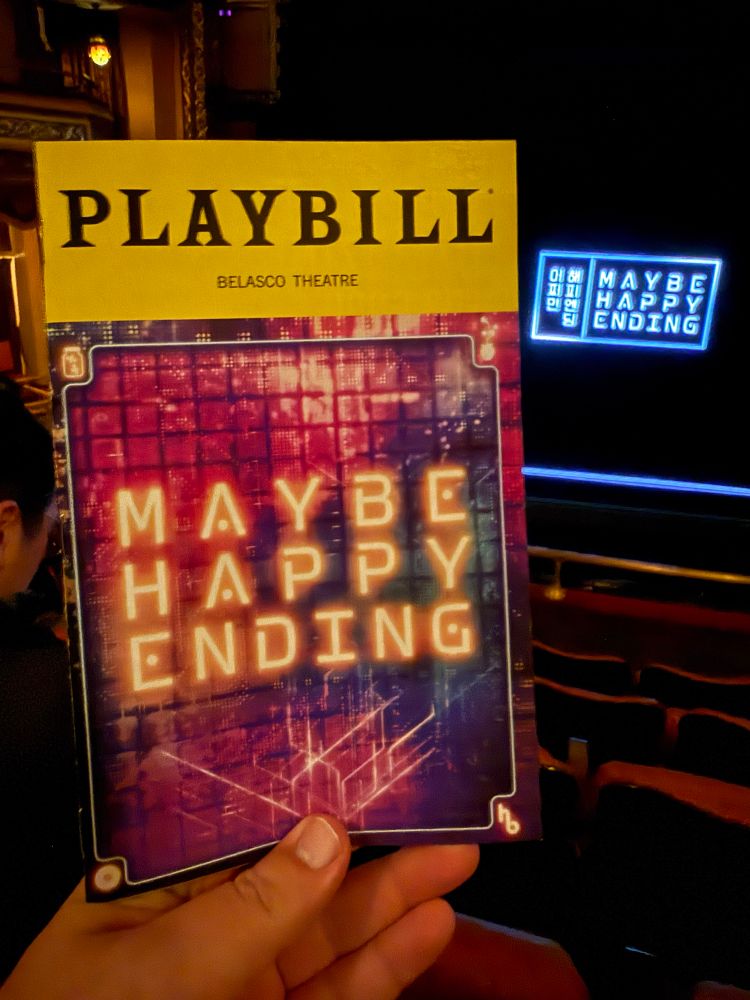 Playbill for ‘Maybe Happy Ending’