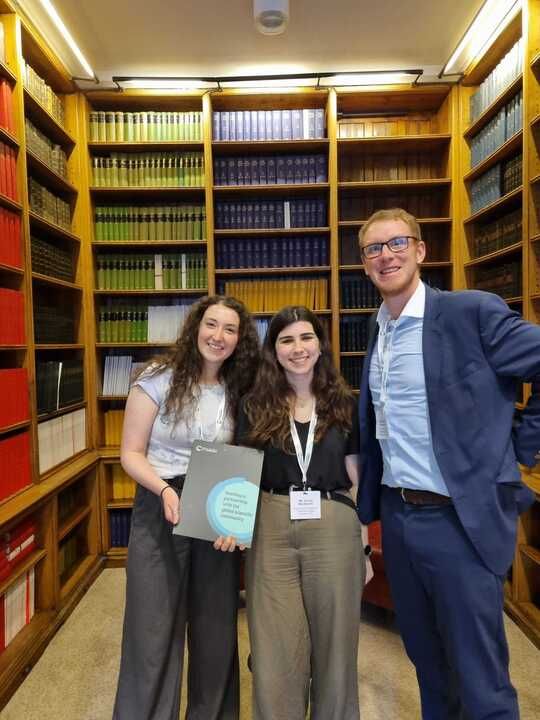 Schumann lab poster award winners