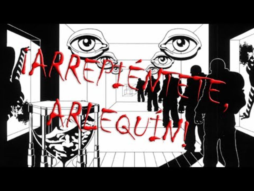 ¡Arrepiéntete, Arlequín!—dijo el Sr. Tic-Tac