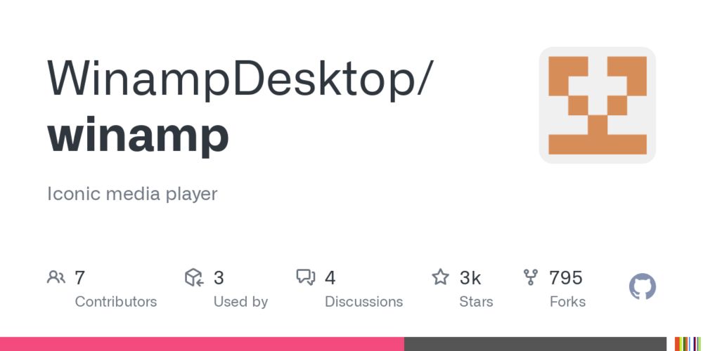 GitHub - WinampDesktop/winamp: Iconic media player