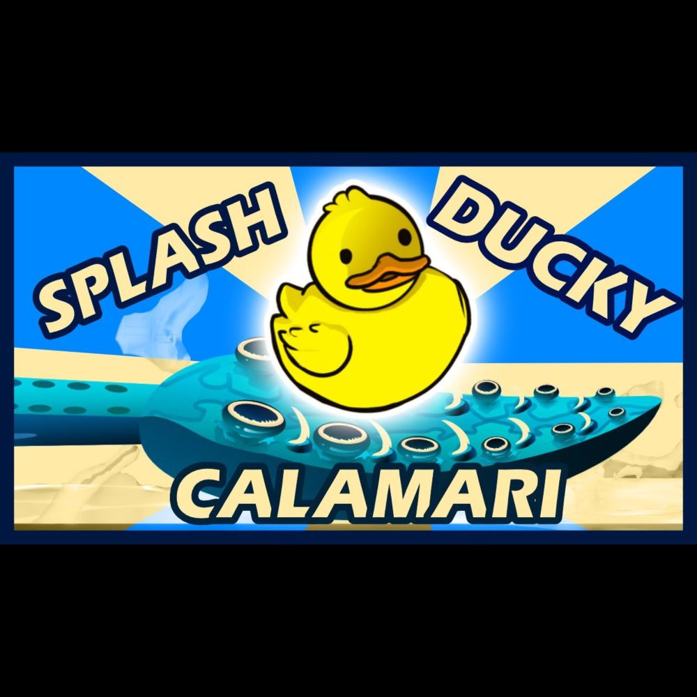 [Blender Practice] Splash Ducky Calamari