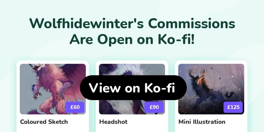 Wolfhidewinter's Ko-fi Commissions