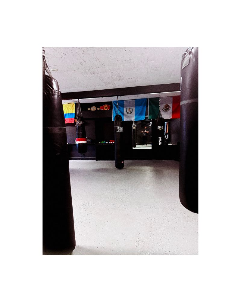 picture i took from my boxing gym this morning right after i finished training