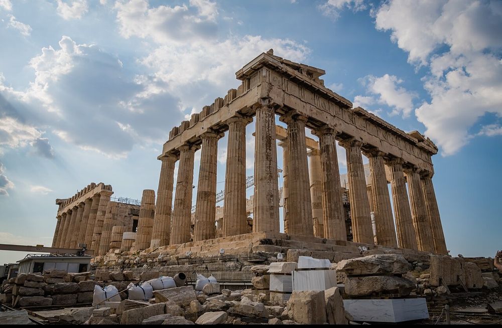 Der Parthenon in Athen