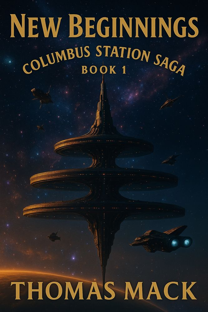 New Beginnings, a sci-fi  novel by Thomas Mack
