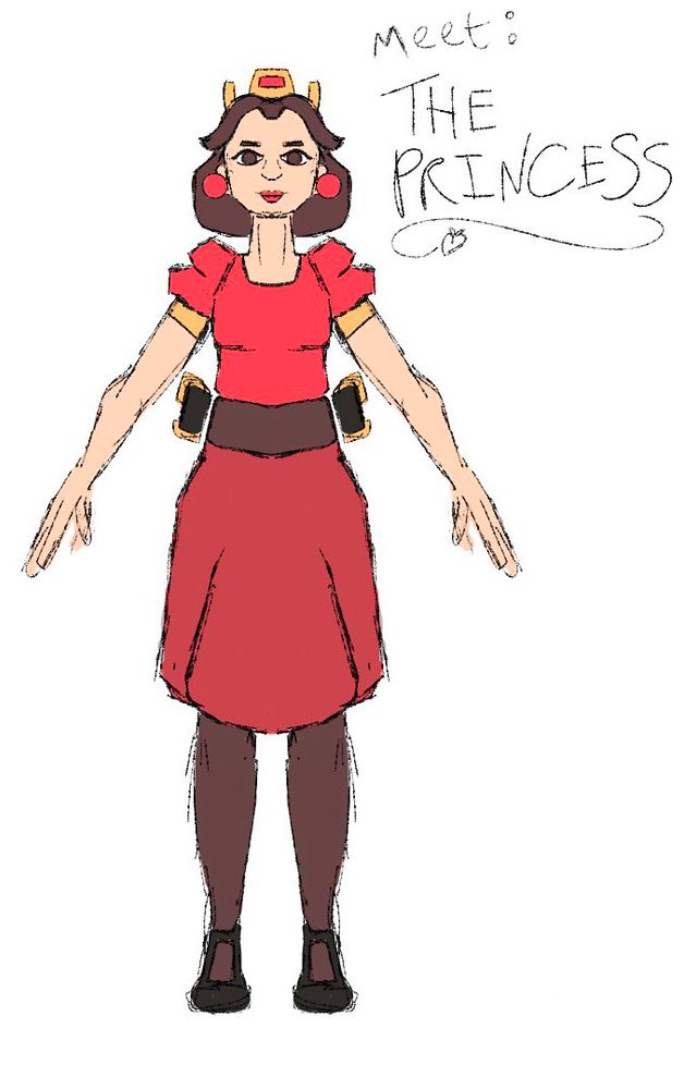 Princess Peach from Super Mario Bros 2 redesigned for Team Fortress 2