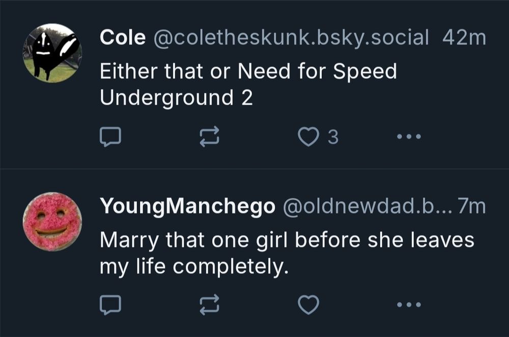 Replies to this post that match the "2 types of redditor"