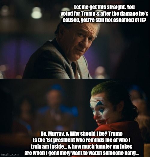 Robert Deniro says, 