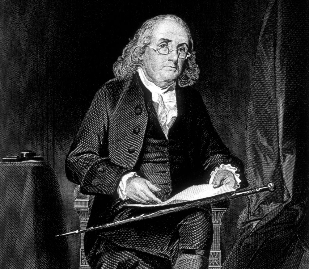 During restorations in the 1990s, more than 1,200 pieces of bone surfaced beneath the founding father's London home