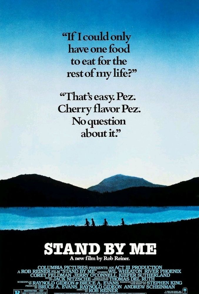 Poster for the movie Stand By Me