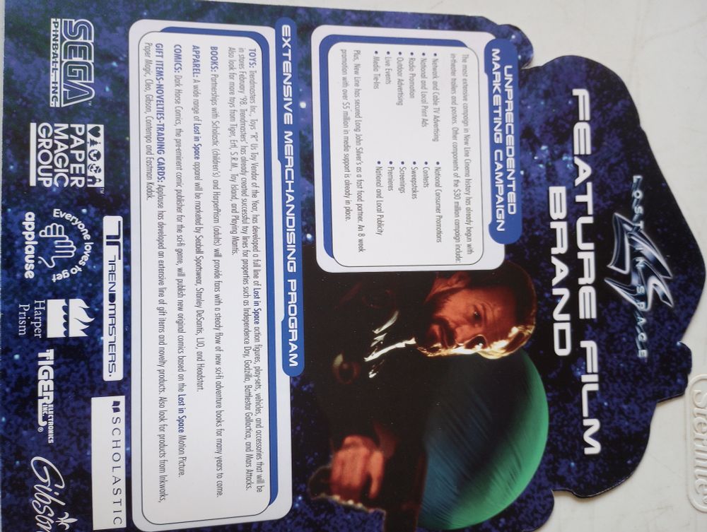 THE FEATURE FILM BRAND page of the LIS licensing book