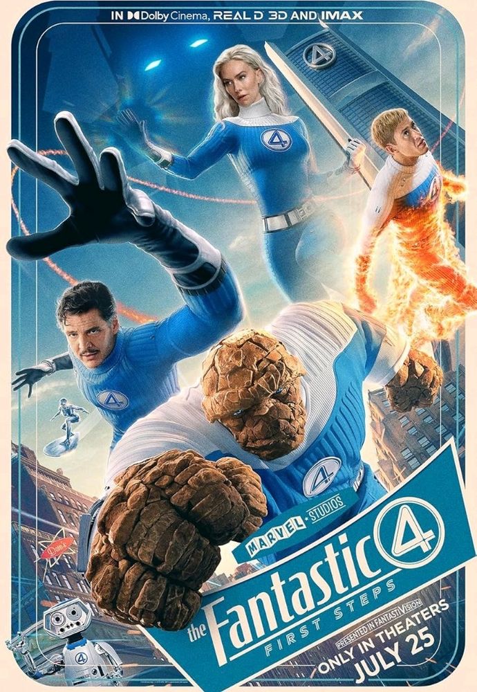 Poster for the new Fantastic Four movie 