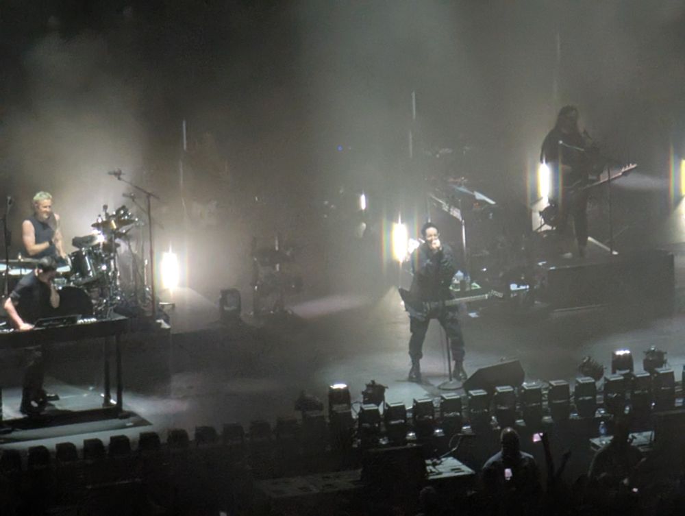 Nine Inch Nails concert in Tampa, Florida