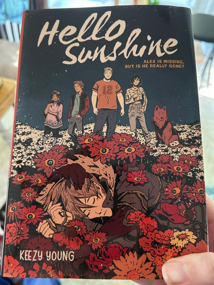 Front cover of the graphic novel Hello Sunshine.