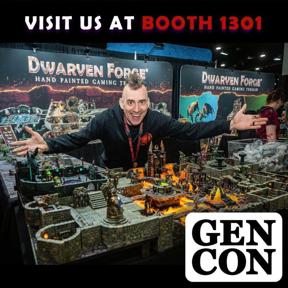 We are at Gen Con this weekend! If you are attending Gen Con, be sure to stop by and get a free piece at Booth 1301.