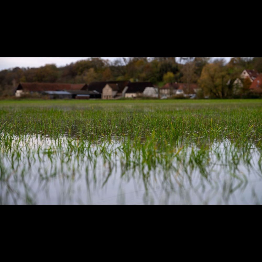 Viel Regen: Grundwasser-Pegel in Unterfranken erholen sich