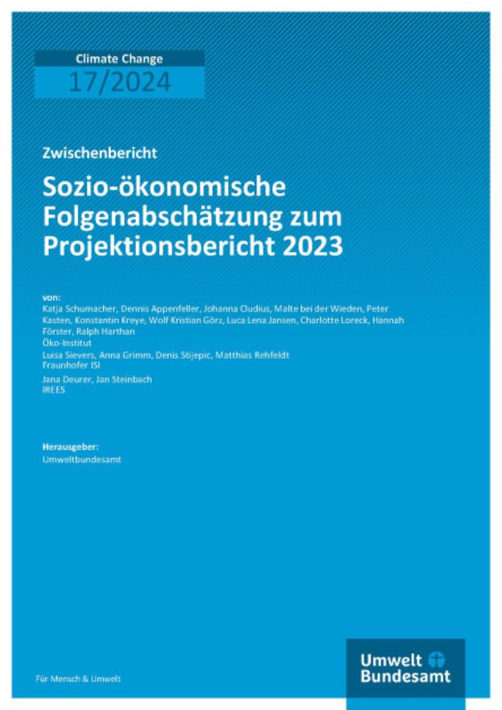 Sozio-ökonomische Folgenabschätzung zum Projektionsbericht 2023