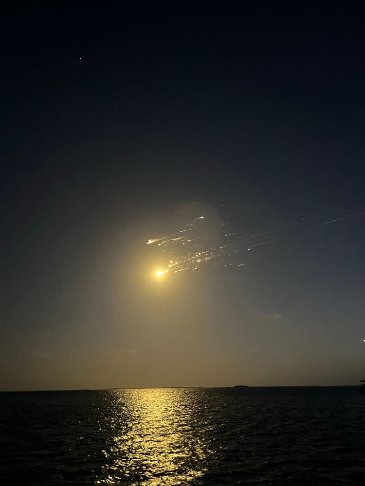 Falcon 9 launch explosion.