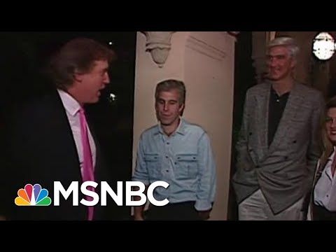 Newly-Found Footage Shows Donald Trump, Jeffrey Epstein At A '92 Party | Morning Joe | MSNBC