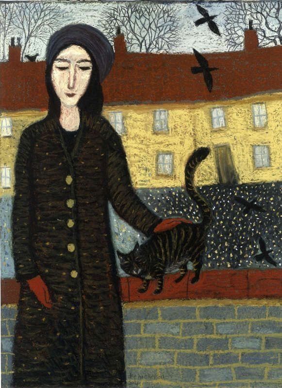 Dee Nickerson - Cat on a Wall