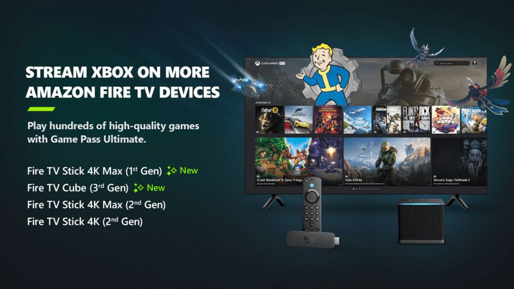 Xbox Cloud Gaming is now available on more Fire TV devices