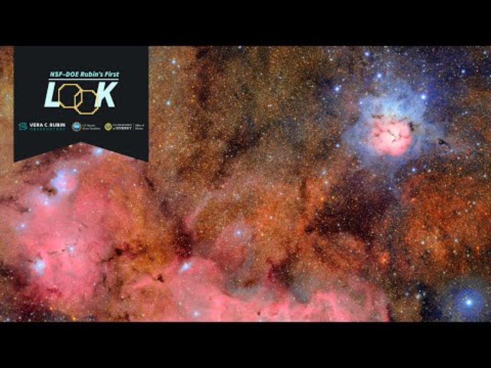 Trifid and Lagoon Nebulae - VIDEO - EN