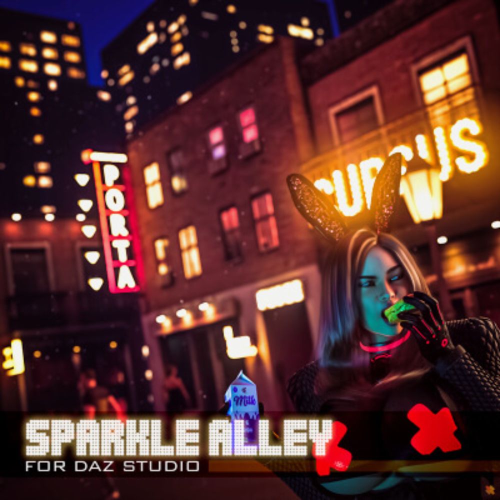 Sparkle Alley for DAZ Studio by Appeal 2 Audacity