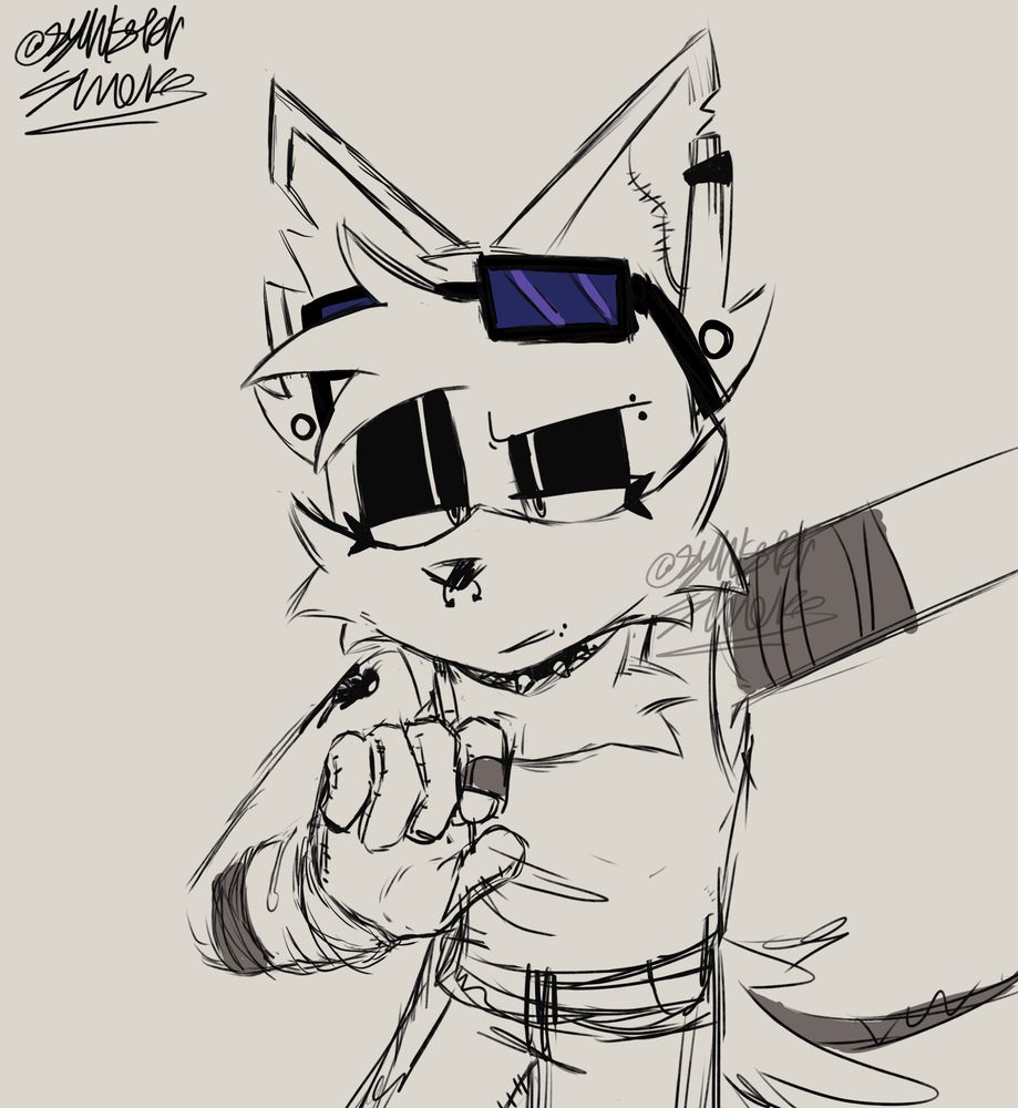 summer drawing of syn
for fun and well, i've had a terrible day today
so why not just draw syn since i don't usually go out of my way to draw him much since i've been busy with commissions

which are all now finished, as for why this drawing is being posted :)