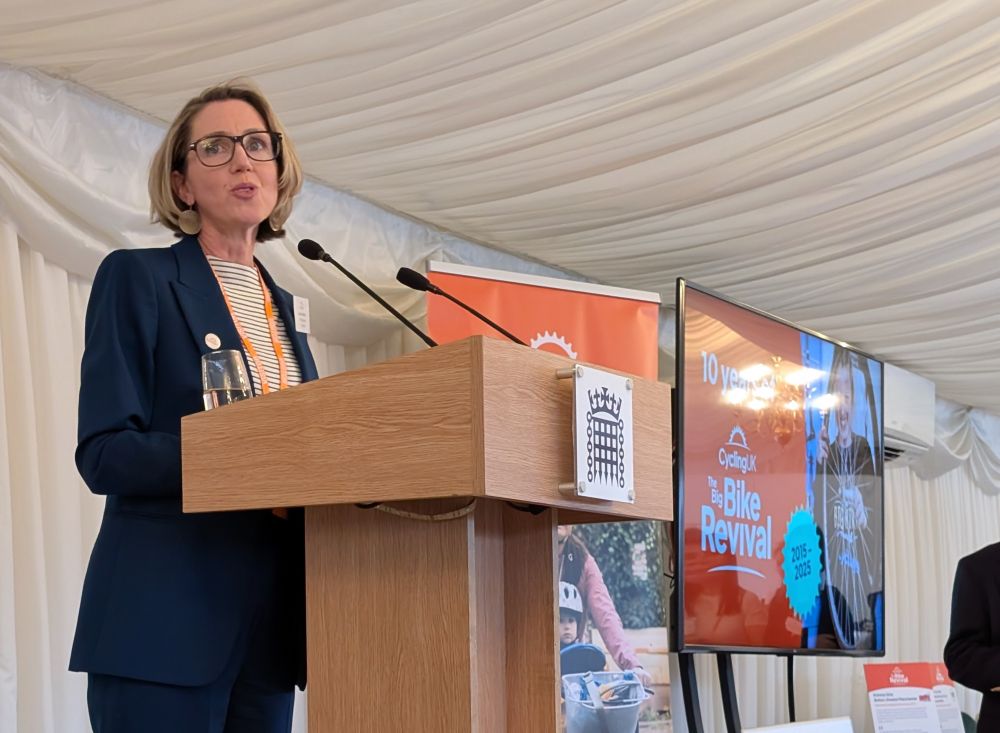 CyclingUK CEO Sarah Mitchell