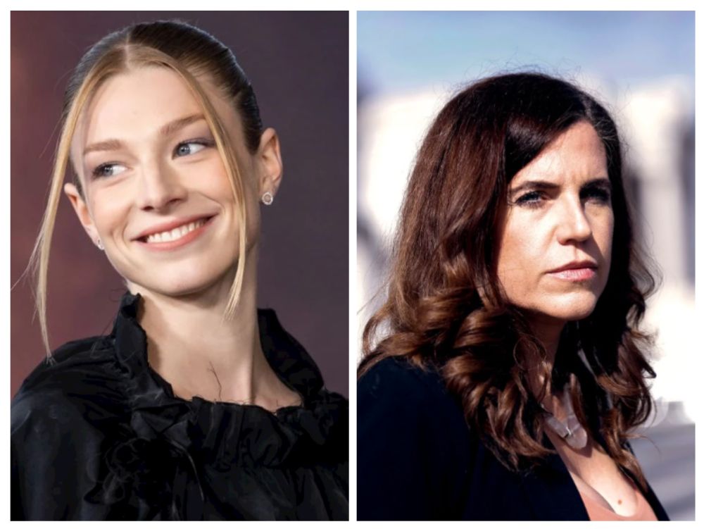 Hunter Schafer and Nancy Mace photos side by side