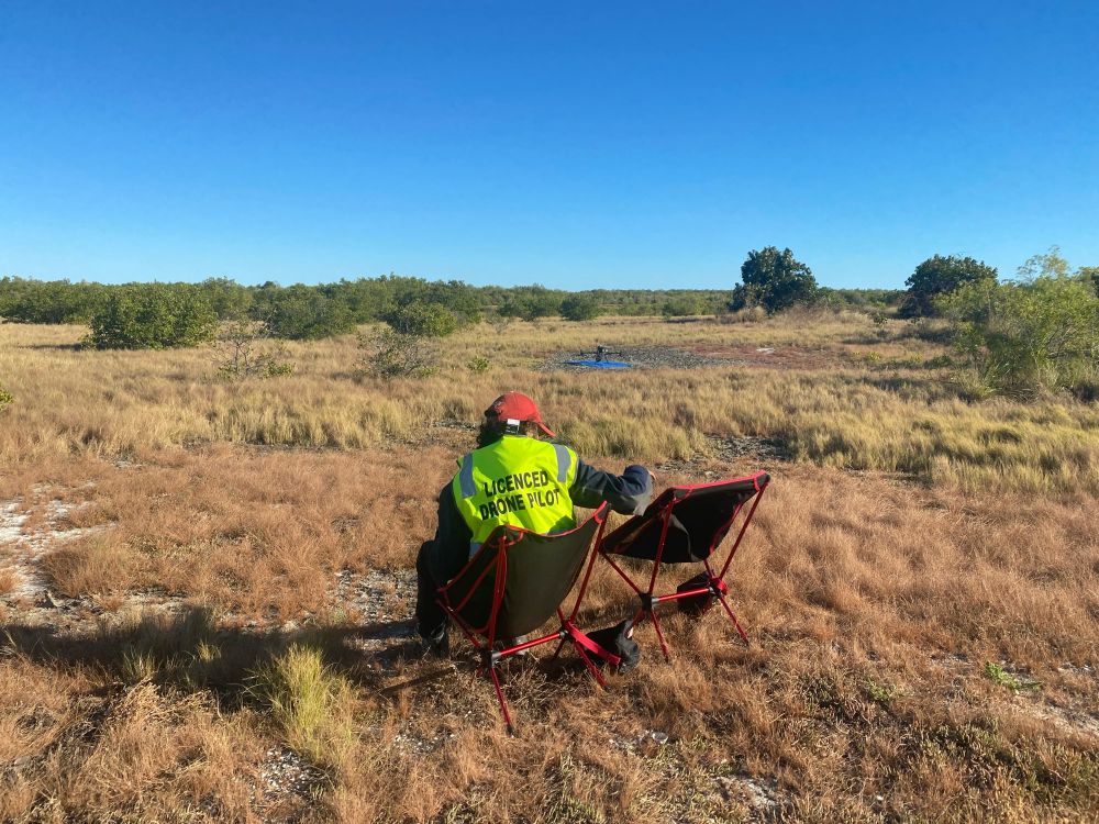 Drone setup for validation