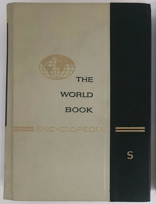 Book cover of the 1965 World Book Encyclopedia