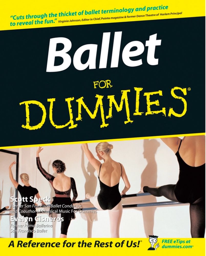 Book cover of “Ballet for Dummies”