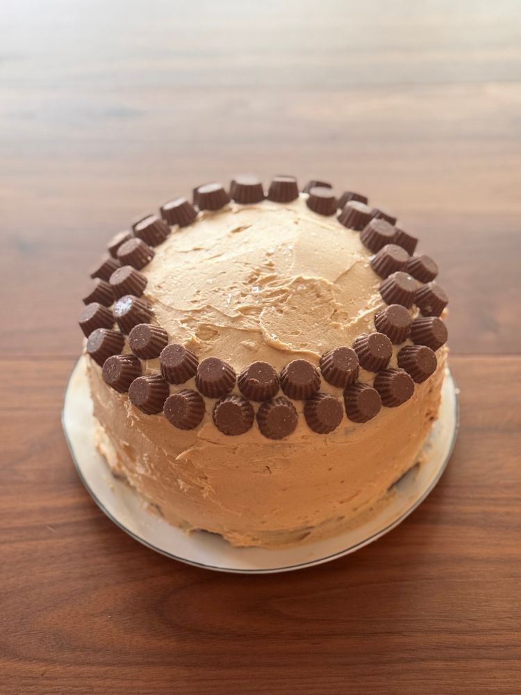 Salted peanut butter chocolate cake.
